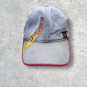Cedar Point Top Thrill Dragster Hat Gray Adjustable Cap Vintage Embroidered Logo